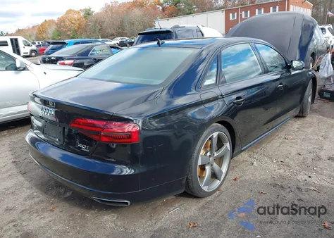 2017 Audi A8 L 4.0T Sport z USA, uszkodzony, nr VIN WAU43AFD3HN018027